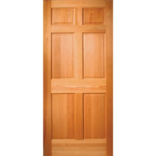ReliaBilt 35.75 in x 79 in Hem Fir Wood Door