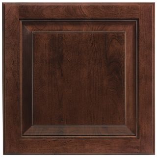 Shenandoah Winchester 14.5 in x 14.56 in Bordeaux Cherry Square Cabinet Sample