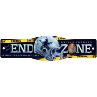 Dallas Cowboys 4.5 x 17 Street Zone Sign