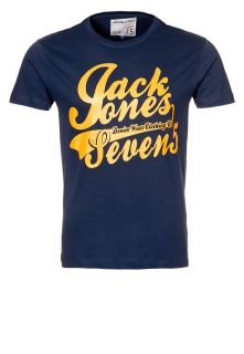 Jack & Jones STANDARD TEE   T Shirt   blue