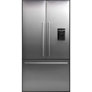 Fisher & Paykel Activesmart 20.1 cu ft French Door Counter Depth Refrigerator with Single Ice Maker (Stainless Steel)