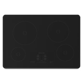 KitchenAid 30 in Smooth Surface Induction Electric Cooktop (Black)