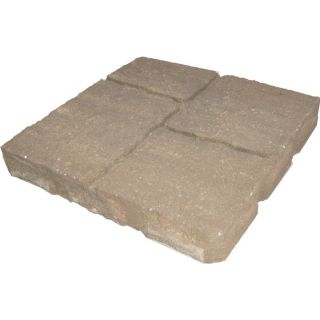 allen + roth Cassay Harvest Four Cobble Patio Stone (Common 16 in x 16 in; Actual 15.7 in H x 15.7 in L)