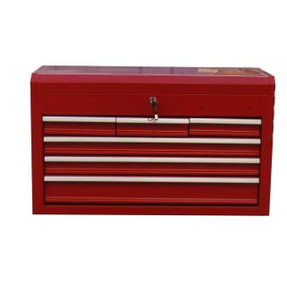 Task Force 15.25 in x 26 in 6 Drawer Ball Bearing Steel Tool Chest (Steel Painted)