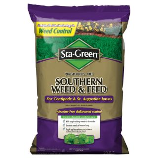 Sta Green 5,000 sq ft Sta Green Spring/Fall Weed and Feed Lawn Fertilizer (30 0 5)