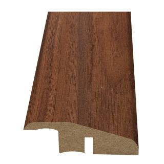 Style Selections 2.15 in x 94 in Brown Walnut Woodgrain Reducer Floor Moulding
