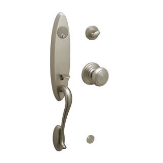 Schlage Ashcroft Satin Nickel Residential Single Lock Door Handleset