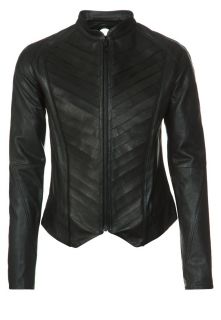 Delusion   SPLICE   Leather jacket   black