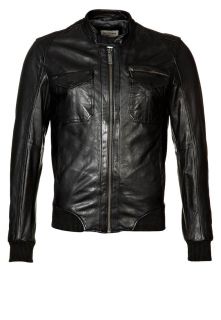 Chevignon   B JACK   Leather Jacket   black