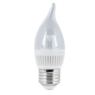 Utilitech 4.8 Watt (40W Equivalent) Medium Base (E 26) Warm White Dimmable Decorative LED Light Bulb ENERGY STAR