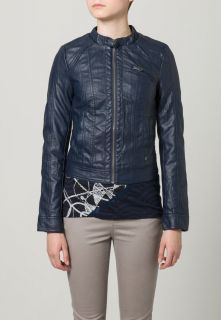 ONLY CORRIE   Faux leather jacket   blue