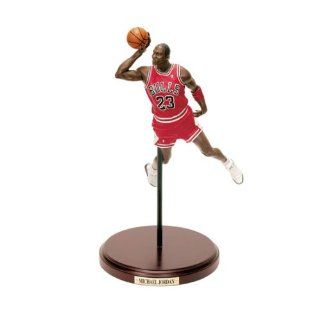 Chicago Bulls   Michael Jordan (1988 Slam Dunk Contest) Upper Deck NBA Historical Beginnings Figurine  Wallpaper  Sports & Outdoors