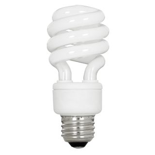 Utilitech 4 Pack 13 Watt (60W Equivalent) Spiral Medium Base (E 26) Bright White CFL Bulb ENERGY STAR