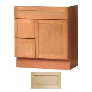 Insignia Crest 30 in x 21 in Natural Maple Transitional Bathroom Vanity