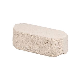 Oldcastle Fulton White Double Split Retaining Wall Block (Common 12 in x 4 in; Actual 12 in x 4 in)