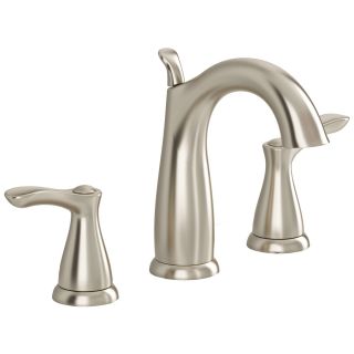 American Standard San Sebastian Satin Nickel 2 Handle Widespread WaterSense Labeled Bathroom Sink Faucet (Drain Included)