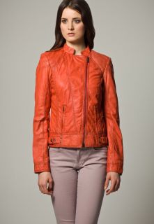 Milestone KIERA   Leather Jacket   orange