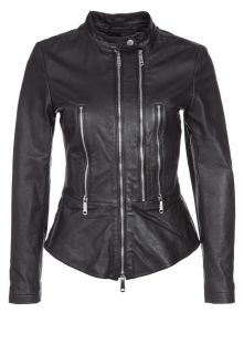 Diesel   Leather jacket   black