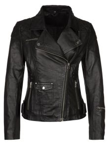 Ibana   LOTUS   Leather jacket   black