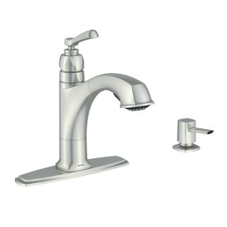Moen Boardwalk Spot Resist Stainless 1 Handle Pull Out Kitchen Faucet