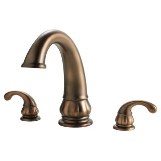 Pfister Treviso Velvet Aged Bronze 2 Handle Handle Fixed Deck Mount Tub Faucet