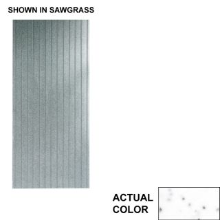 Swanstone 36 in W x 0.25 in L x 96 in H Arctic Granite Fiberglass/Plastic Composite Shower Wall Surround Back Panel