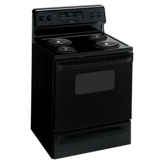 Hotpoint 30 in Freestanding 5 cu ft Self Cleaning Electric Range (Black)
