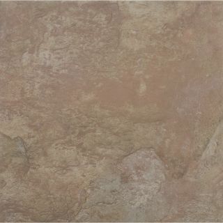 Style Selections 18 in x 18 in Canyon Slate Glazed Porcelain Floor Tile