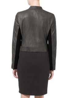 DKNY Leather jacket   grey