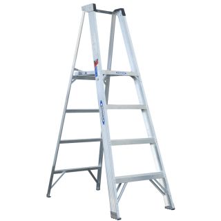 Werner 4 ft Aluminum 300 lb Type IA Platform Ladder