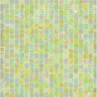 Elida Ceramica Belini Glass Mosaic Square Indoor/Outdoor Wall Tile (Common 13 in x 13 in; Actual 12.75 in x 12.75 in)