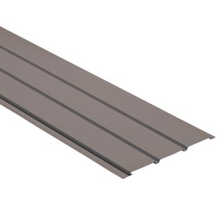 Durabuilt Royal Brown Triple Solid Soffit (Common 12 in x 12 ft; Actual 12 in x 12 ft)