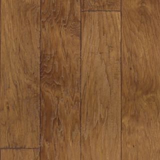 Style Selections 4.84 in W x 3.93 ft L Almond Hickory Handscraped Laminate Wood Planks