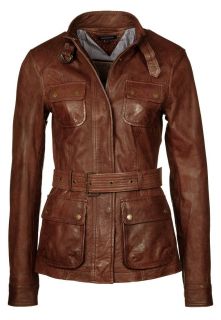Tommy Hilfiger   RICHMOND   Leather jacket   brown