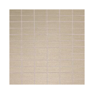 American Olean 10 Pack Infusion Beige Fabric Thru Body Porcelain Mosaic Subway Floor Tile (Common 12 in x 12 in; Actual 11.75 in x 11.75 in)