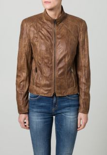 Gerry Weber Faux leather jacket   brown