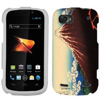 ZTE Warp Sequent Katsushika Hokusa Lightnings Below the Summit Cover Cell Phones & Accessories