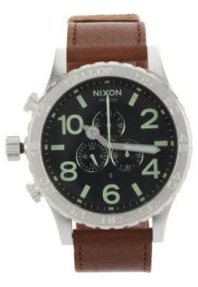 Nixon   51 30 CHRONO LEATHER   Chronograph watch   brown