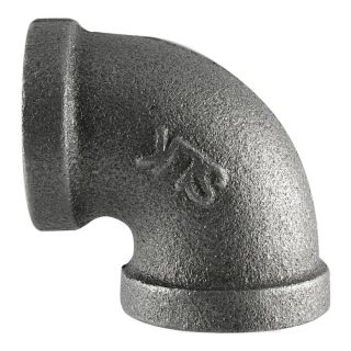 LDR 1 in 90 Degree Black Iron Elbow Fitting