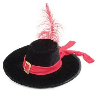 Jacobson Hat Company Men's Velvet Swashbuckler, Black, One Size Clothing