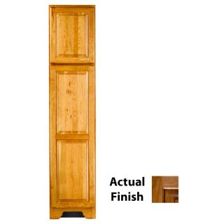 KraftMaid Formal 83 in H x 18 in W x 21 7/8 in D Ginger Linen Cabinet