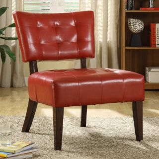 Homelegance Warner Lava Red Accent Chair