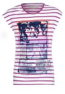 Garcia   KIONA   Print T shirt   purple