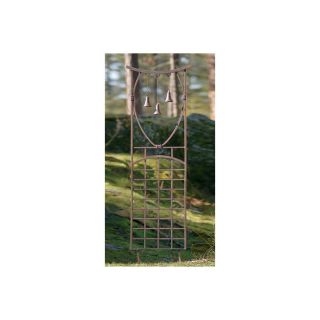 H. Potter 24 in W x 66 in H Charcoal Brown Panel Garden Trellis