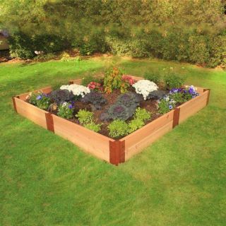 Scenery Solutions L X 96 Inches W X 12 Inches H Cedar Raised Garden Bed