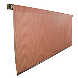 Coolaroo 120 in W x 72 in L Terracotta Light Filtering PVC Exterior Shade