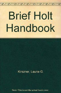 Brief Holt Handbook 9780155134447 Literature Books @