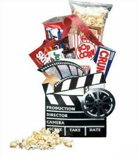 Rave Reviews Movie Night Gift Basket  Gourmet Snacks And Hors Doeuvres Gifts  Grocery & Gourmet Food