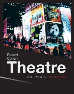 Theatre Brief Loose Leaf (9780077494261) Robert Cohen Books