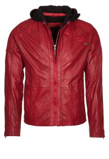 Freaky Nation   TWISTER   Leather jacket   red